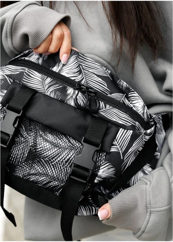Большая поясная сумка бананка 38х21 см Sambag (275073599)