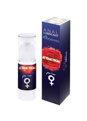 Змазка для анального сексу Attraction Anal for Her (50 мл) на водній основі з феромонами MAI (275332737)