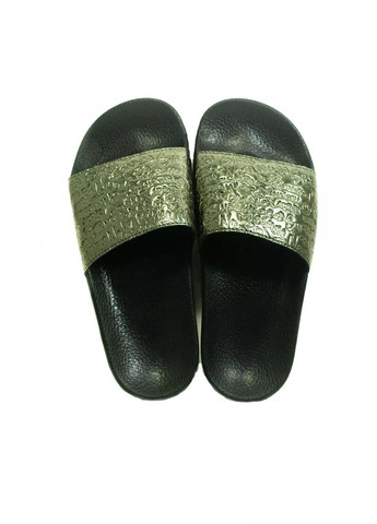 Серебряные шлепанцы Mida