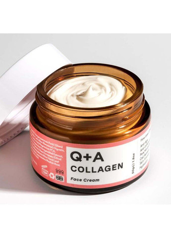 Крем для обличчя з колагеном Collagen Face Cream 50g Q+A (275333771)