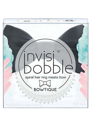 Резинка-браслет для волос BOWTIQUE True Black Invisibobble (275333663)