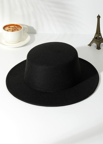 Шляпа канотье унисекс з полями 6 см унисекс No Brand (275394865)