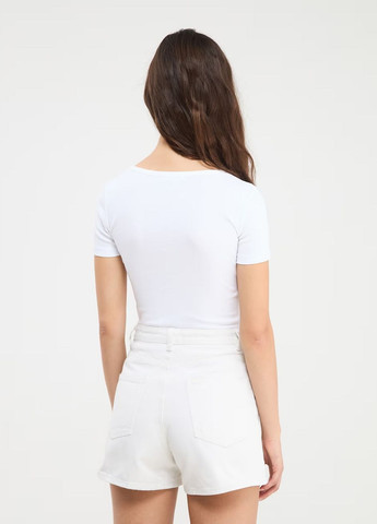 Біла літня футболка жін Terranova