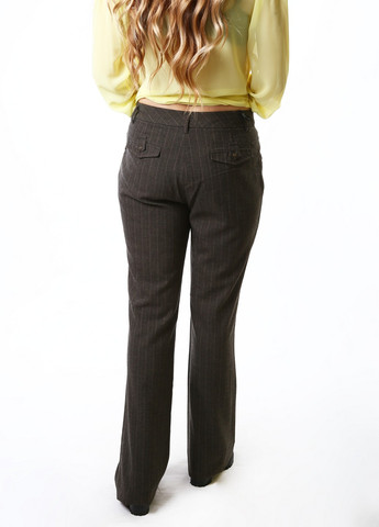 Серые кэжуал демисезонные брюки Shotelli