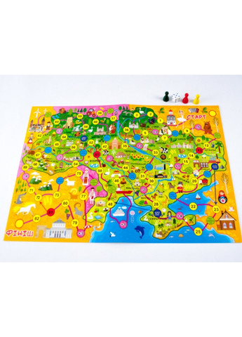 ГРА- Ходилка Путешествуем по Украине РАНОК (275456657)