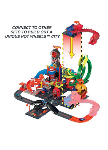 Игровой набор Хот Уилс Атака Скорпиона Track Set City Scorpion Flex Attack, от 4 л Hot Wheels (275467533)