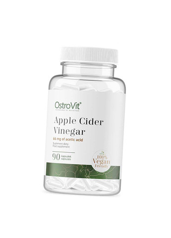 Яблочный уксус Apple Cider Vinegar VEGE 90капс Ostrovit (275468731)