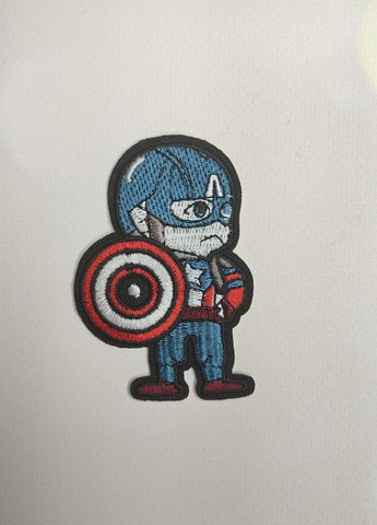 Нашивка, патч "Капитан Америка. Captain America. Марвел. Marvel" (Наш0038) Westwood Decor (275646935)