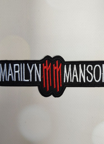 Нашивка, патч "Рок - гурт. Marilyn Manson. Мерилін Менсон" (Наш0053) Westwood Decor (275646888)