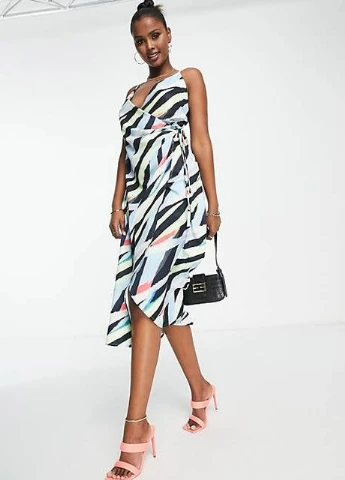 Комбінована сукня Asos