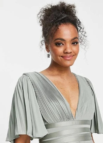 Оливкова (хакі) сукня Asos