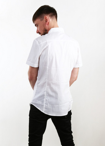 Белая кэжуал рубашка с рисунком Mtp