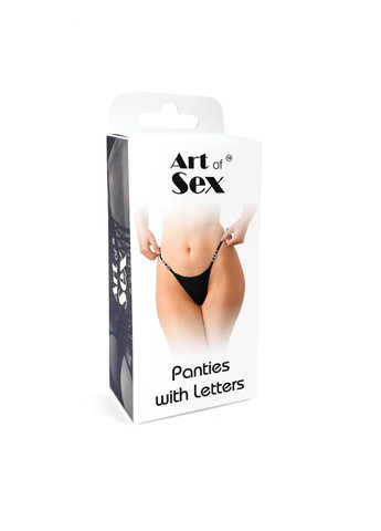 Сексуальные трусики с стразовой надписью Sexy Baby -, размер XS-2XL, цвет Белый Art of Sex (275927950)