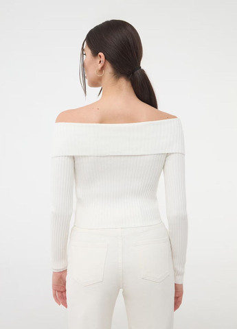 Білий демісезонний светр жін Terranova