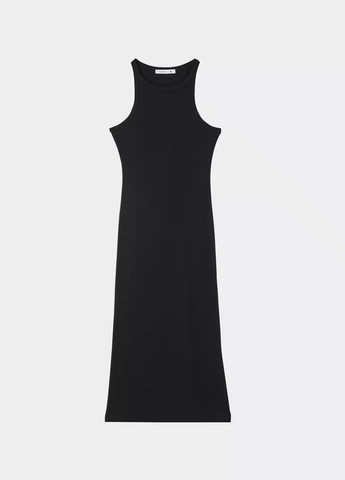 Чорна повсякденний сукня жін Terranova однотонна