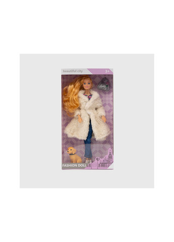 Кукла Блондинка с животным 1893 No Brand (275996887)