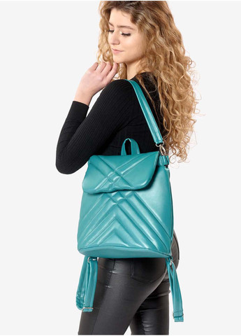 Жіночий рюкзак-сумка Loft стьобаний Sambag (275991998)