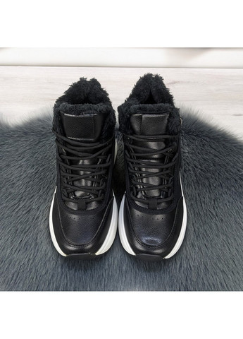 Зимние ботинки женские зимние спортивного типа Dual из искусственной кожи