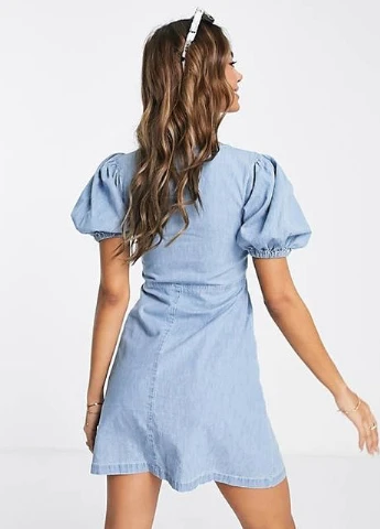 Синее платье Asos