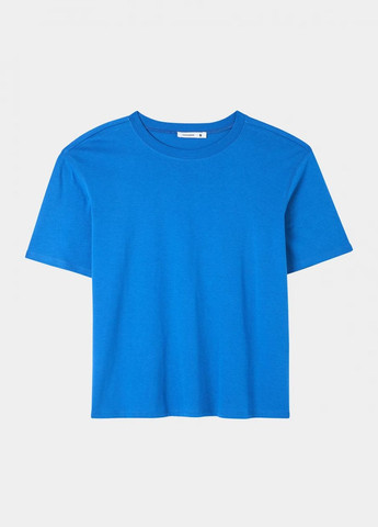 Синя літня футболка жін Terranova