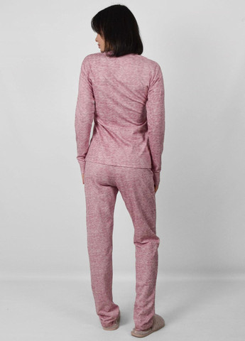 Розовая всесезон пижама женская реглан + брюки Roksana