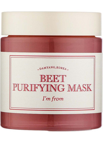 Глиняна маска для очищення пор з PHA-кислотою Beet Purifying Mask 110 г I'm From (276057296)