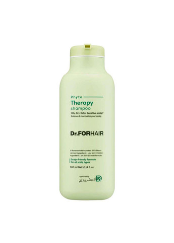 Фітотерапевтичний шампунь для чутливої шкіри голови Phyto Therapy Shampoo 300 мл Dr.Forhair (276057280)