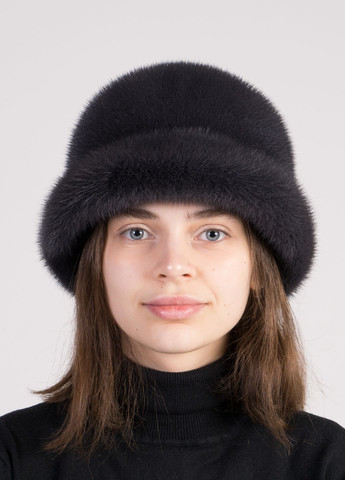 Жіночий зимовий норковий капелюх Меховой Стиль чарли (276057765)
