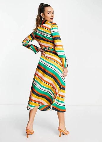 Комбінована сукня Asos