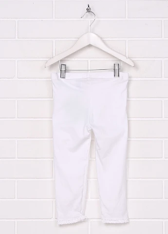 Белые демисезонные лосины H&M