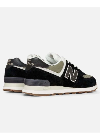 Коричневі чоловічі кросівки 574 ml574do демісезон New Balance