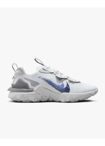 Белые демисезонные кроссовки мужские react vision fj4231-100 Nike