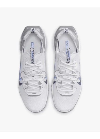 Белые демисезонные кроссовки мужские react vision fj4231-100 Nike