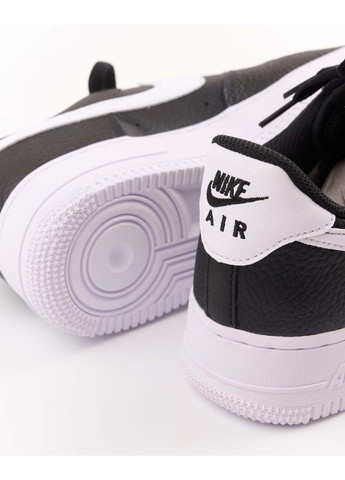 Чорно-білі Осінні чоловічі кросівки air force 1’07 ct2302-002 Nike