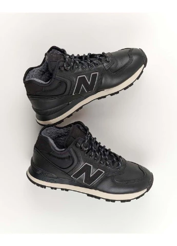 Чорні чоловічі кросівки 574н mh574gx1 демісезон New Balance