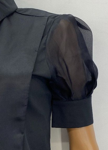 Чорна демісезонна блузка GF Ferre