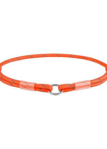 Шнурок для адресника из паракорда Smart ID, светоотражающий, S, диаметр 4 мм, длина 25-45 см оранжевый WAUDOG (276387533)
