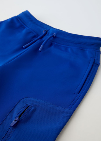 Синие повседневный демисезонные брюки Zara