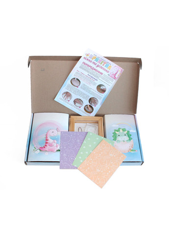 Набір для створення відбитків "Крихітна ніжка і долонька" (4823076147280) Ranok Creative (276383196)