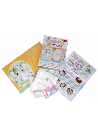 Набор для создания отпечатков "Крошечная ножка" (4823076147426) Ranok Creative (276383186)