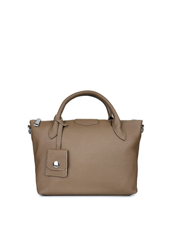 Кожаная женская сумка средняя коричневая,,7715 кор Fashion (276390288)