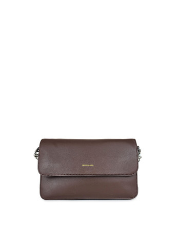 Кожаная сумочка с цепочкой шоколадная,,BD56027 шок Fashion (276390284)