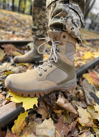 Зимові чоловічі берці з натуральної шкіри No Brand (276394232)