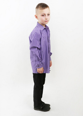 Фиолетовая кэжуал рубашка в полоску Mtp