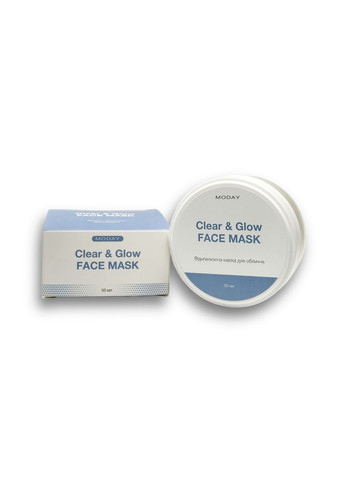 Відновлююча маска-антистрес для обличчя, 50 мл MODAY (276385471)