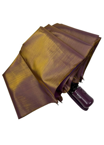 Золотой женский зонт полуавтомат Toprain (276392230)