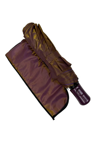 Золотой женский зонт полуавтомат Toprain (276392230)