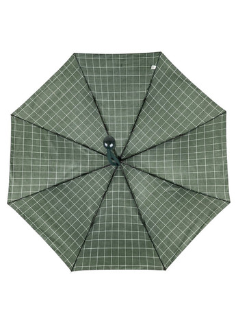 Зелена жіноча парасоля напівавтомат Toprain (276392070)