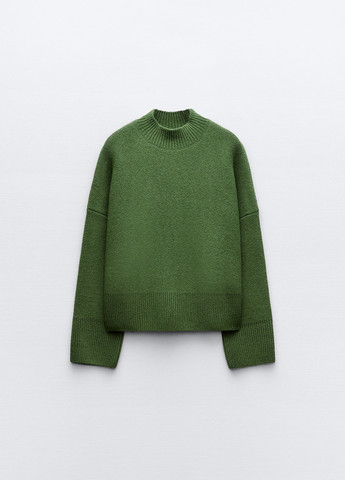 Зелений демісезонний светр Zara