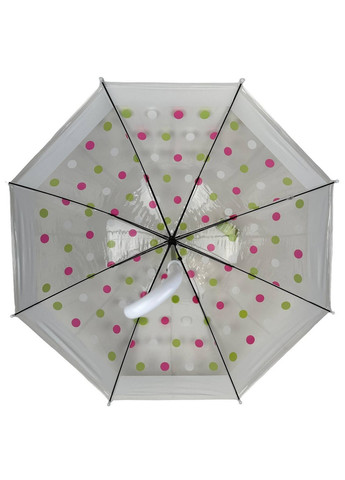 Дитяча прозора парасолька тростина напівавтомат Rain (276392402)
